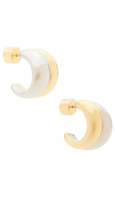 Jennifer Fisher Chaves Huggie Earrings In Gold
