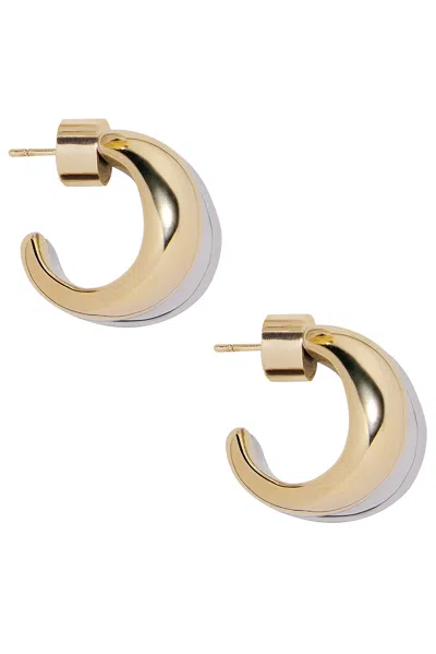 Jennifer Fisher Chavez Micro Huggie Earrings In Gold