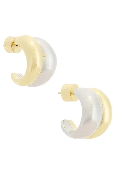 Jennifer Fisher Chavez Micro Huggie Earrings In Blue