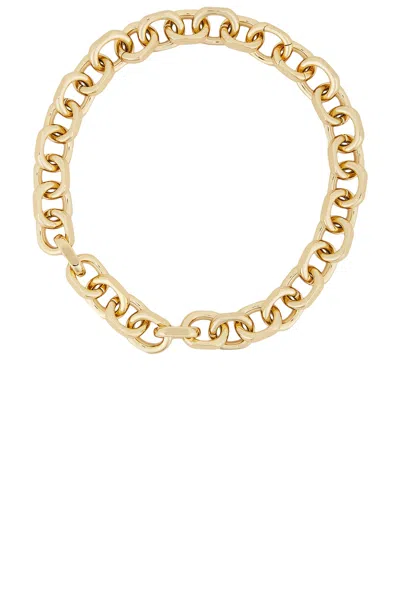 Jennifer Fisher City Link Necklace In Yellow Gold