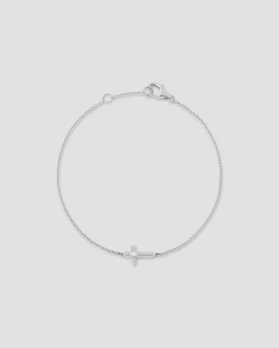 Jennifer Fisher Cross Bracelet In Pink
