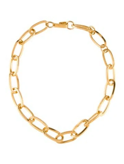 Pre-owned Jennifer Fisher Dean Chain Necklace, 16.75" In Multi