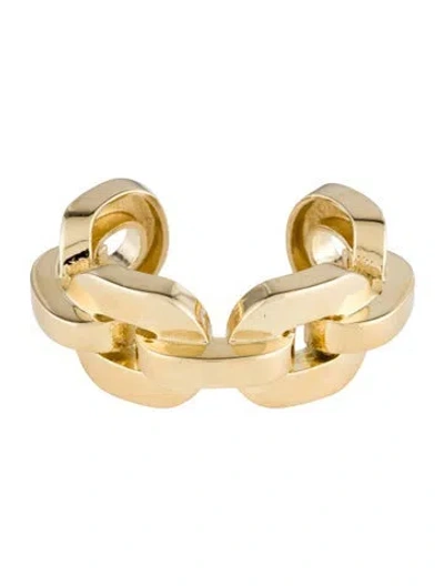 Pre-owned Jennifer Fisher Extra Large Chain Link Cuff, 6" In Multi