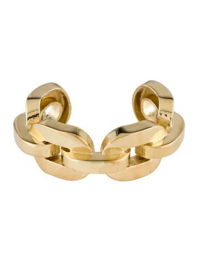 Pre-owned Jennifer Fisher Extra Large Chain Link Cuff, 6" In Multi