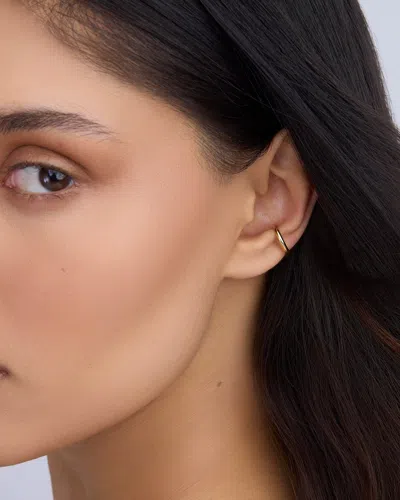 Jennifer Fisher Fine Thread Ear Cuff In Gold