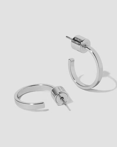 Jennifer Fisher Flat Thread Huggies In Red