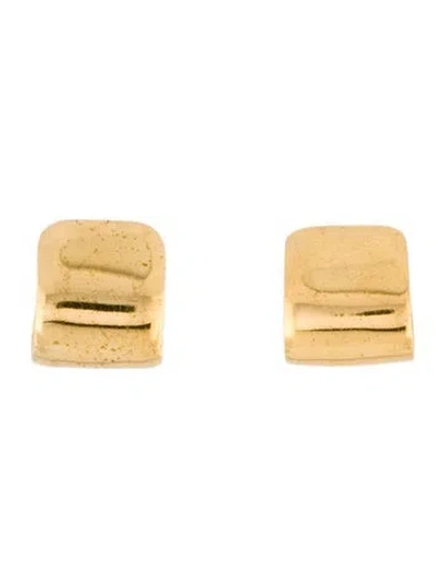 Pre-owned Jennifer Fisher Folded Huggie Earring In Multi
