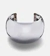 Jennifer Fisher Globe 14kt Gold-plated Cuff Bracelet In Silver