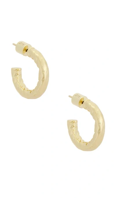 Jennifer Fisher Hailey Micro Huggie In Gold
