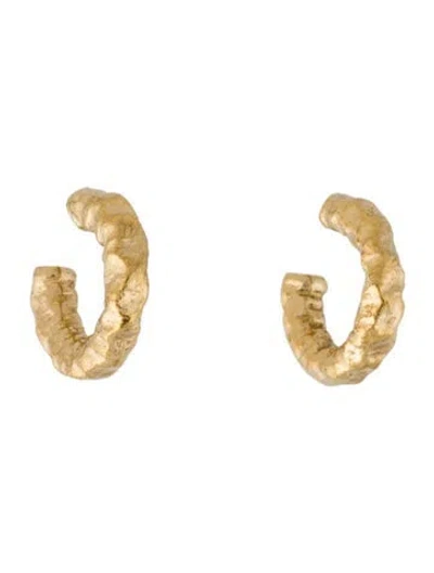 Pre-owned Jennifer Fisher Hailey Mini Hoop Earrings In Multicolor