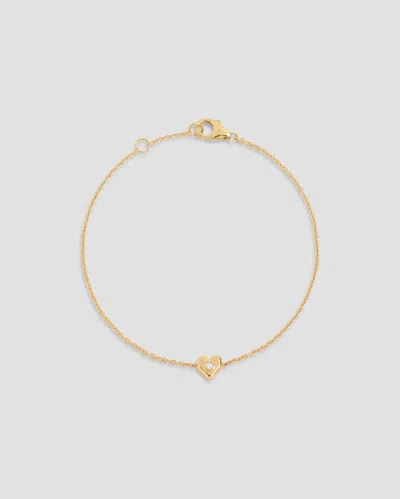 Jennifer Fisher Heart Bracelet In Pink