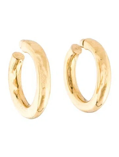 Pre-owned Jennifer Fisher Jamma Baby Hoop Earrings In Multi