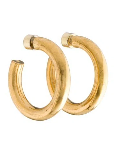Pre-owned Jennifer Fisher Jamma Baby Hoop Earrings In Multi