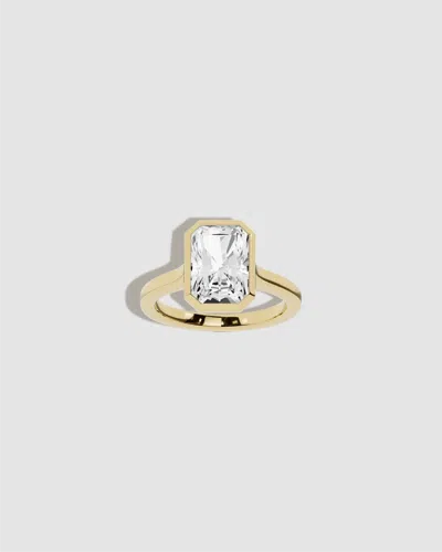 Jennifer Fisher Jf Lab - Radiant Cut Anniversary Ring In Gold