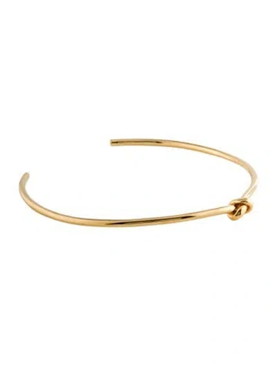 Pre-owned Jennifer Fisher Knot Choker Necklace, 13" In Multi