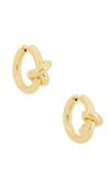 Jennifer Fisher Knot Huggies