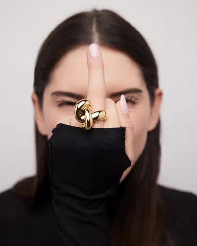 Jennifer Fisher Knot Ring In Purple