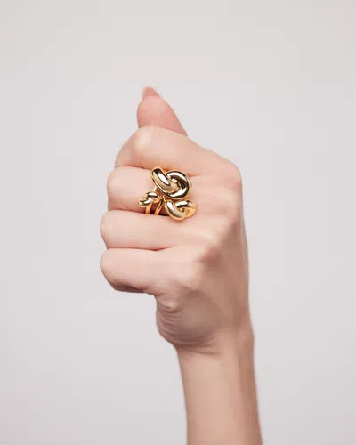 Jennifer Fisher Knot Ring Set In Neutral