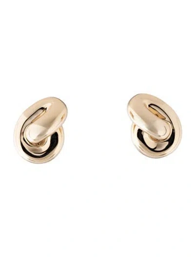 Pre-owned Jennifer Fisher Knot Stud Earrings In Multi