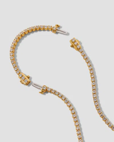 Jennifer Fisher Lab Diamond Round Cut 2" Extender In Gold