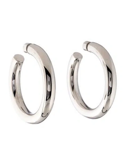 Pre-owned Jennifer Fisher Large Hoop Earrings In Multi