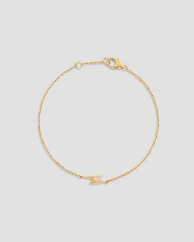 Jennifer Fisher Lightning Bolt Bracelet In Gray