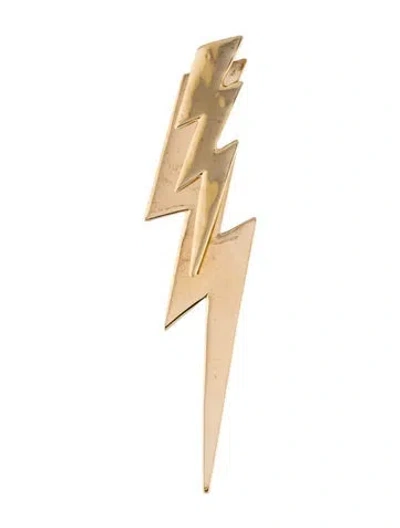 Pre-owned Jennifer Fisher Lightning Bolt Drop Single Earring In Multicolor
