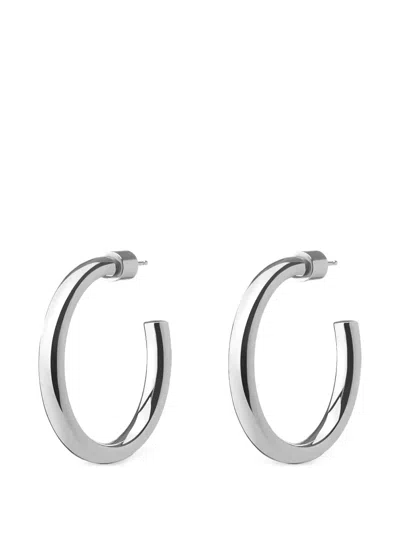 Jennifer Fisher Lilly Hoop Earrings In Silver