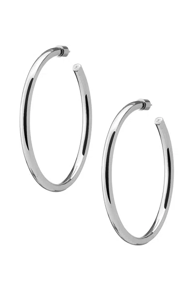 Jennifer Fisher Lilly Hoop Earrings In Silver