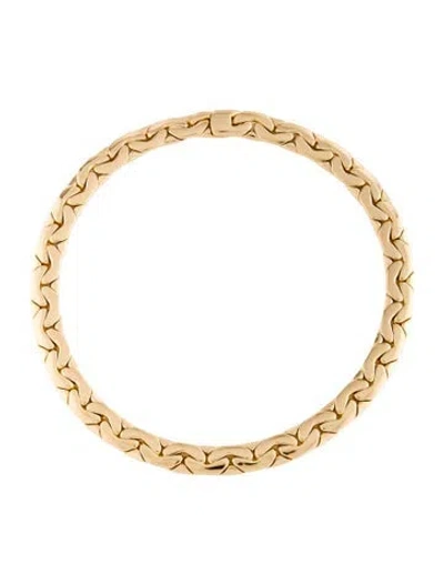 Pre-owned Jennifer Fisher Link Collar Necklace, 16" In Multicolor