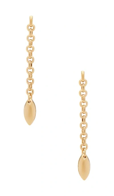 Jennifer Fisher Link Linear Earrings In Gold