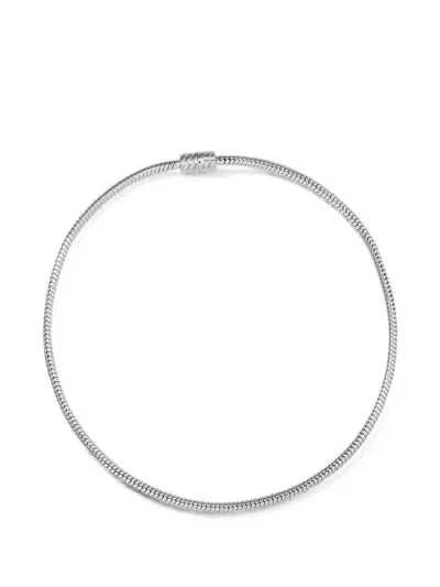Jennifer Fisher Madison Avenue Chain Necklace In Silver