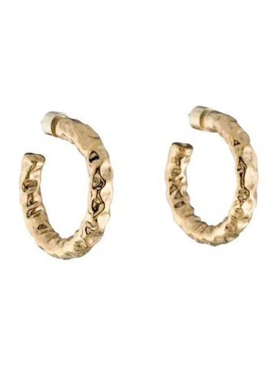 Pre-owned Jennifer Fisher Maeve Baby Hoops In Multi