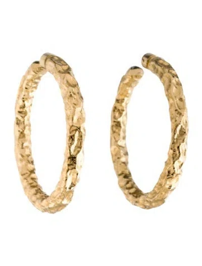 Pre-owned Jennifer Fisher Maeve Hoop Earrings In Multicolor