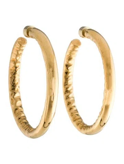 Pre-owned Jennifer Fisher Maeve Hoop Earrings In Multicolor