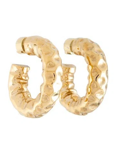 Pre-owned Jennifer Fisher Maeve Huggie Hoops In Multicolor