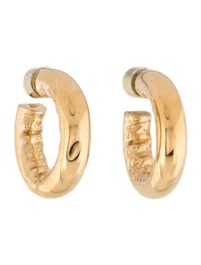 Pre-owned Jennifer Fisher Maeve Mini Hoop Earrings In Multi