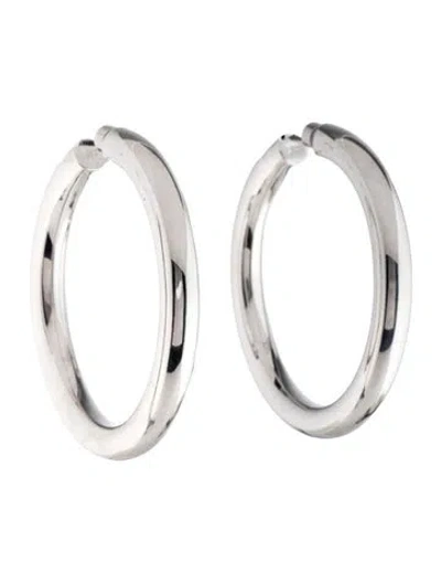 Pre-owned Jennifer Fisher Mamma Jamma Hoop Earrings In Multicolor