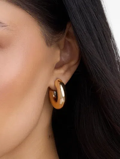 Jennifer Fisher Micro Jamma Huggie Earrings In Gold