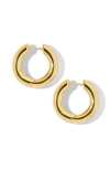 Jennifer Fisher Micro Lilly Huggie Hoop Earrings In Yellow Gold