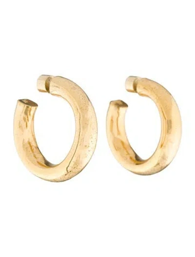 Pre-owned Jennifer Fisher Mini Jamma Hoop Earrings In Multi