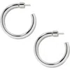 Jennifer Fisher Mini Lilly Hoop Earrings In Silver