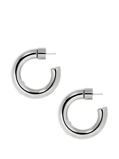Jennifer Fisher Mini Natasha Hoop Earrings In Metallic
