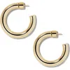 Jennifer Fisher Mini Samira Hoop Earrings In Gold