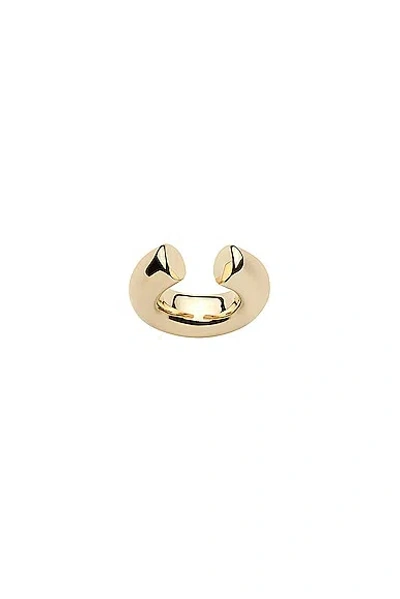 Jennifer Fisher Natasha Micro Ear Cuff In Yellow Gold