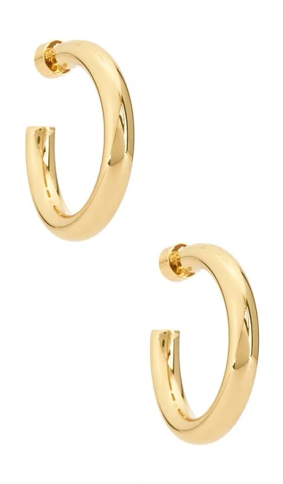 Jennifer Fisher Natasha Mini Hoops In Metallic Gold