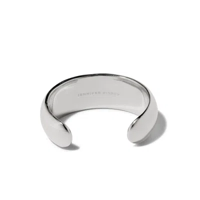 Jennifer Fisher Puffy Cuff Bracelet In Gray