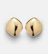 Jennifer Fisher Puffy Cushion 10kt Gold-plated Earrings