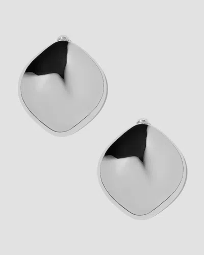 Jennifer Fisher Puffy Cushion Earrings In Neutral