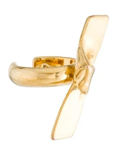 Pre-owned Jennifer Fisher Ribbon Cocktail Ring In Multi